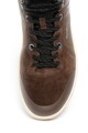 Pepe Jeans London Pantofi sport mid-high cu garnituri de piele intoarsa Slate Pro Barbati