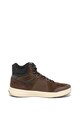 Pepe Jeans London Pantofi sport mid-high cu garnituri de piele intoarsa Slate Pro Barbati