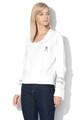 JACK WILLS Bluza sport cu decolteu in V si aplicatie decorativa Calper Femei