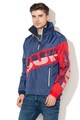 SUPERDRY Jacheta fara inchidere, cu model colorblock si gluga Tokyo City Barbati