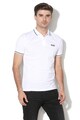 SUPERDRY Tricou polo din material pique cu logo cauciucat Lite Barbati