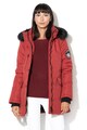 SUPERDRY Ashley Everest bélelt kabát műszőrme szegéllyel női