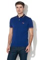 SUPERDRY Tricou polo din material pique cu logo cauciucat Lite Barbati