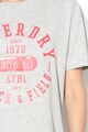 SUPERDRY Track&Field póló gumis mintával női