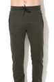 SUPERDRY Pantaloni sport cu snur si captuseala din fleece Urban Barbati