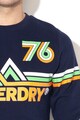 SUPERDRY Bluza sport cu decolteu la baza gatului Downhill Racer Barbati