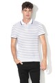 Tom Tailor Tricou polo cu model in dungi Barbati