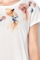 Tom Tailor Тениска с пайети и флорален десен Жени