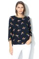 Tom Tailor Bluza cu model floral si maneci 3/4 Femei