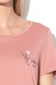Tom Tailor Modáltartalmú póló hímzett felirattal női