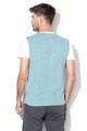 Tom Tailor Tricou colorblock cu decolteu la baza gatului Barbati