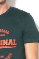 Tom Tailor Tricou de bumbac, cu imprimeu text Barbati