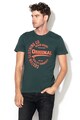 Tom Tailor Tricou de bumbac, cu imprimeu text Barbati