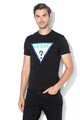 GUESS JEANS Tricou super slim fit cu aplicatie logo Barbati