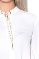 GUESS BY MARCIANO Bluza vaporoasa tip tunica, cu detaliu din lant Femei
