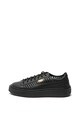 Puma Basket Summer platform bőr sneaker perforációkkal női