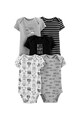 Carter's Set de body-uri cu imprimeu - 5 piese Baieti