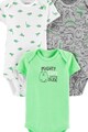 Carter's Set de body-uri cu imprimeu - 3 piese Baieti