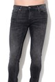 Jack & Jones Blugi skinny cu aspect decolorat Liam Barbati