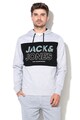 Jack & Jones Hanorac cu imprimeu logo Jonah Barbati