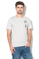 Only & Sons Tricou cu imprimeu grafic si text Barney Barbati