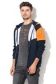 Jack & Jones Hanorac cu fermoar si model colorblock Take Barbati