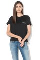 Vero Moda Tricou din bumbac organic cu buzunar pe piept Coral Femei