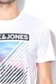 Jack & Jones Tricou slim fit cu imprimeu logo Focus Barbati