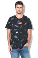 Jack & Jones Tricou supradimensionat, cu model floral Trophy Barbati