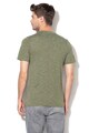 Jack & Jones Tricou slim fit cu imprimeu logo si dungi Mick Barbati