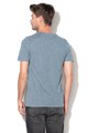 Jack & Jones Tricou slim fit cu imprimeu logo si dungi Mick Barbati