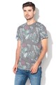 Jack & Jones Tricou slim fit cu model tropical Mercer Barbati