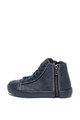 Diesel Pantofi sport de piele cu fermoare decorative Fete