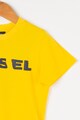 Diesel Tricou cu logo cauciucat Tixto Baieti