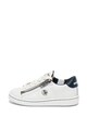 Diesel Pantofi sport de piele cu logo in partile laterale Fete