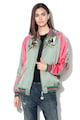 Diesel Jacheta bomber de satin, cu model reversibil Frank Femei