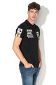 Diesel Tricou polo cu aplicatii brodate Diego Barbati