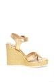 Liu Jo Sandale wedge de piele Lucy Femei