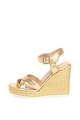 Liu Jo Sandale wedge de piele Lucy Femei