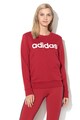 adidas Performance Bluza sport cu imprimeu logo si decolteu la baza gatului Femei