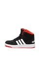 adidas Performance Pantofi sport mid-high cu insertii de piele ecologica Baieti