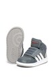 adidas Performance Pantofi sport mid-high de piele ecologica cu velcro Hoops Fete