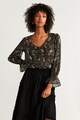 Mango Bluza cu imprimeu paisley Boho Femei