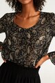 Mango Bluza cu imprimeu paisley Boho Femei