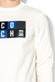 Scotch & Soda Pamuttartalmú pulóver logóval férfi