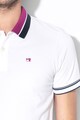 Scotch & Soda Tricou polo din pique, cu garnituri contrastante Barbati