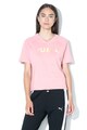 Puma Tricou crop cu snur la terminatie Chase Femei