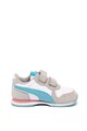 Puma Cabana Racer műbőr sneaker nyersbőr hatású szegélyekkel Fiú