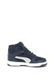 Puma Pantofi sport mid-high cu garnituri de piele intoarsa Rebound Layup Fete