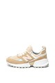 New Balance 574 sneaker nyersbőr szegélyekkel női